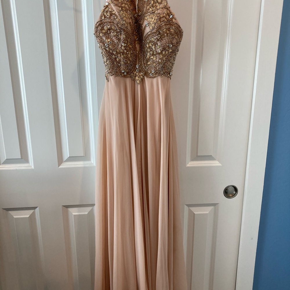 Stunning Jovani Beaded Prom Dress